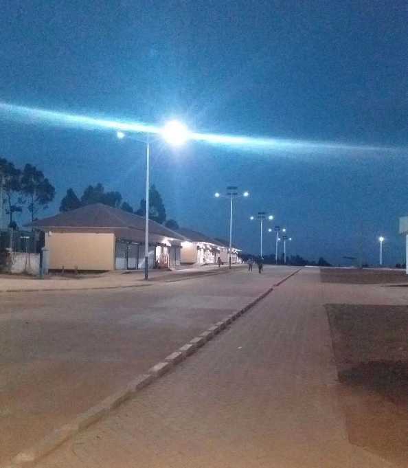 涵江区非洲科特迪瓦太阳能路灯工程
